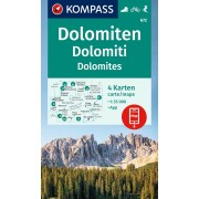 672 Kompass Wanderkarte